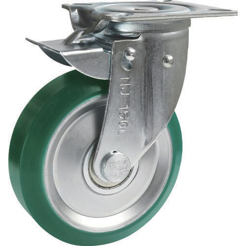 自在⇔固定切換キャスターウレタン車輪130径