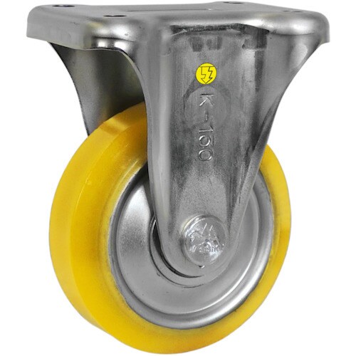 静電気帯電防止キャスターウレタン車輪固定130径