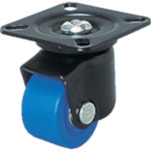 低床重荷重用キャスター自在50径MC車輪黒