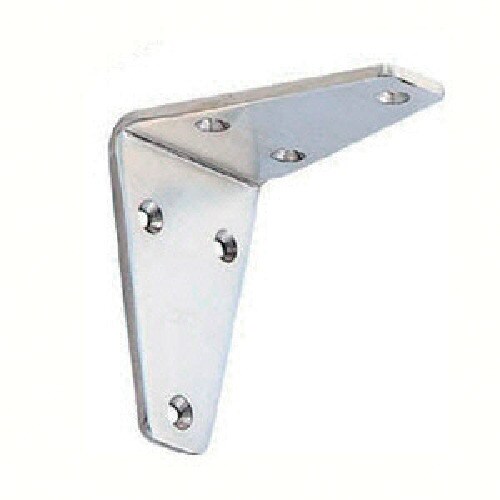 ステンレス製アングル棚受SV型サテン仕上80