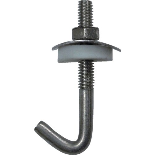 ステンレスフックボルトセット6X65(10個入)