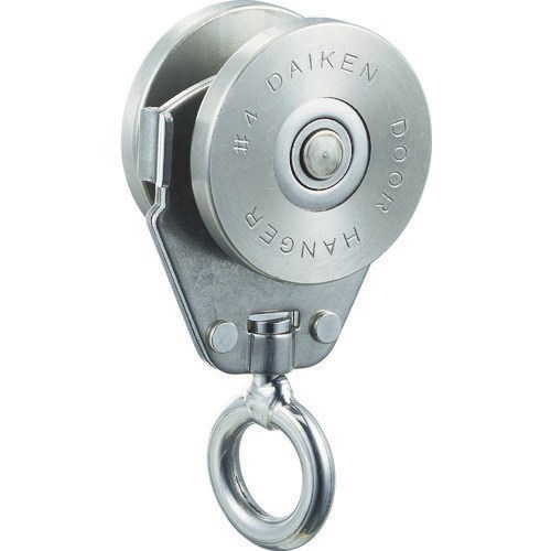 4号ステンレスドアハンガー用リング付単車2型