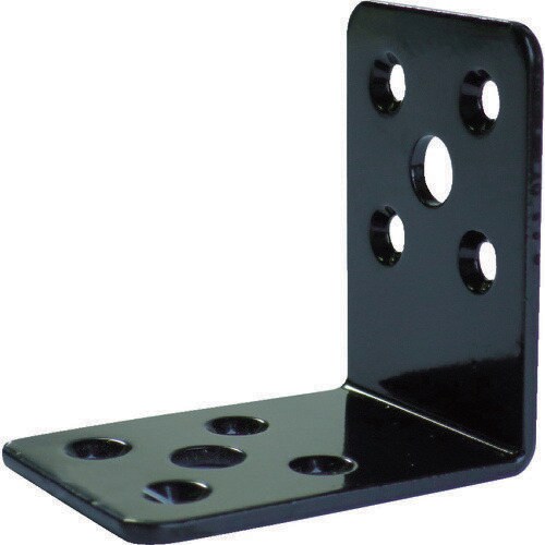 マルチ金物L型ブラック2.3×40×55×55