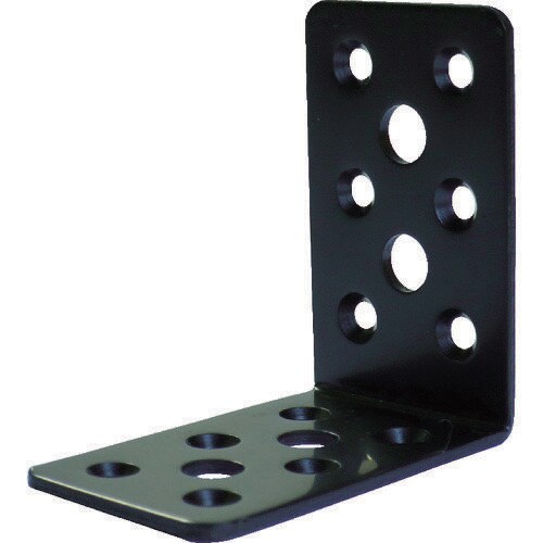 マルチ金物L型ブラック2.3×40×65×65