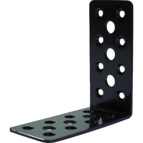 マルチ金物L型ブラック2.3×40×85×85