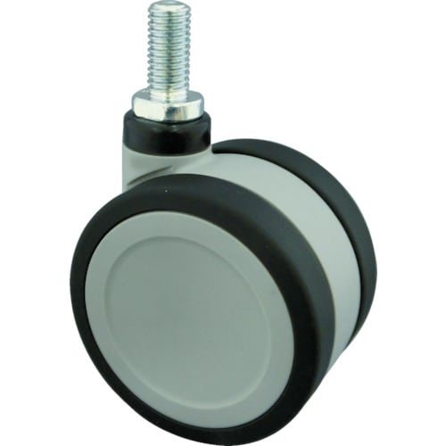 ねじ込み双輪キャスター125径自在ボルト