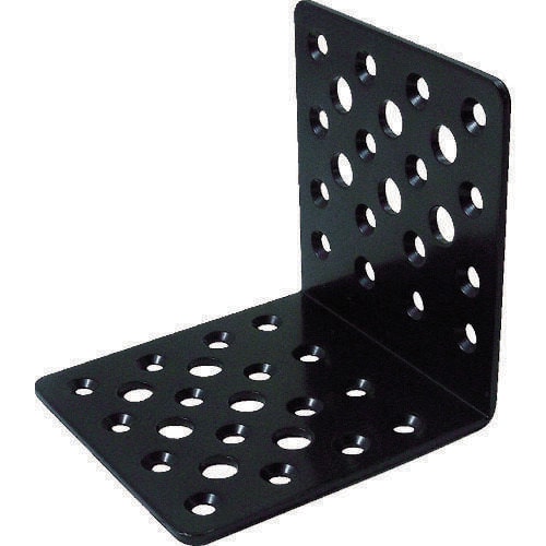 マルチ金物L型ブラック2.3×80×85×85