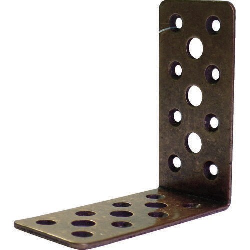 マルチ金物L型ブロンズ2.3×40×85×85