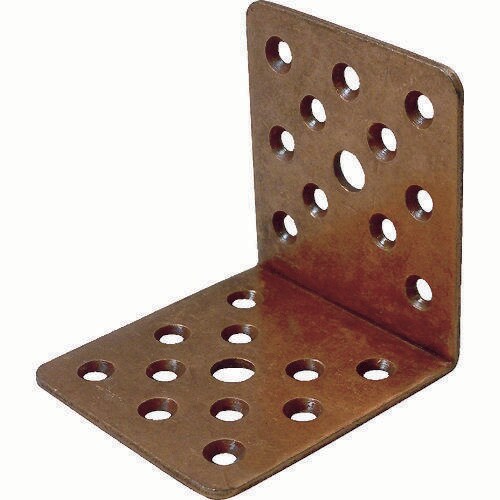 マルチ金物L型ブロンズ2.3×60×65×65