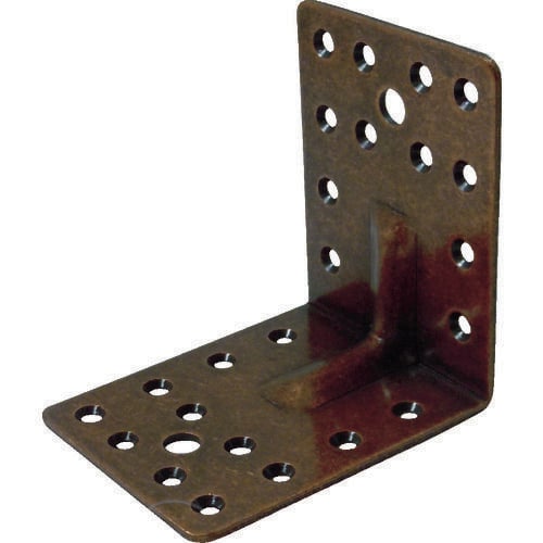 マルチ金物L型リブ付ブロンズ