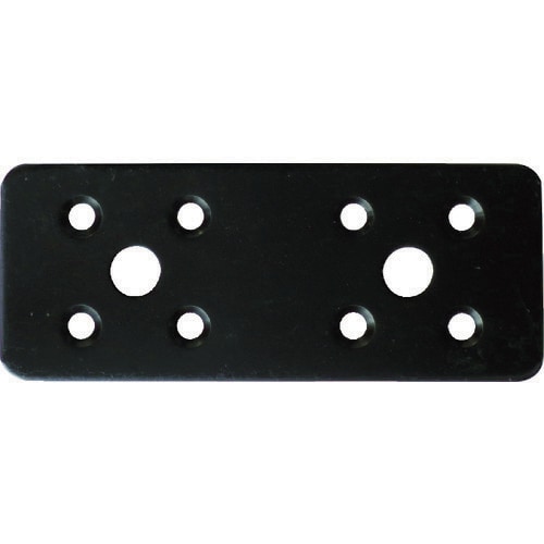 マルチ金物プレートブラック2.3×40×100