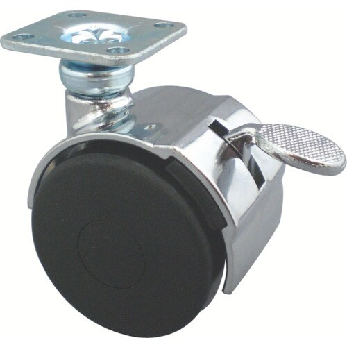 プレート式双輪キャスター WS40P