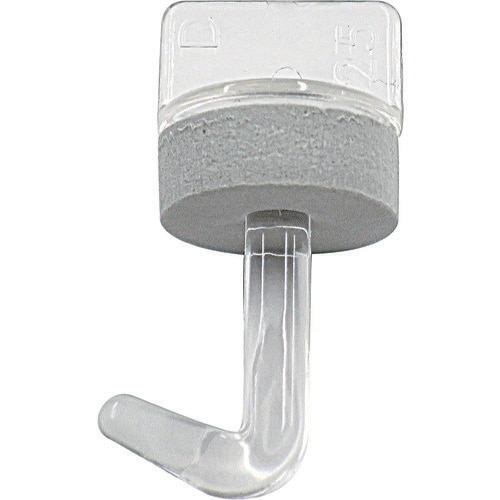 極太ポリカフック80入21mmクリアー