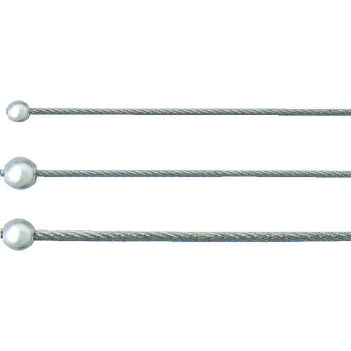 ステンカットワイヤー1.5×2000mm片ボール付