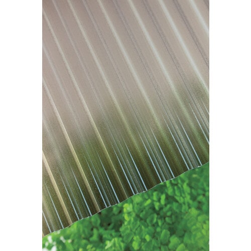 ポリカ波板熱線カット32波6尺4810ブロンズ