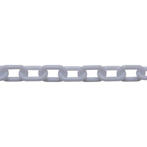 プラスチックチェイン白4mmX30M