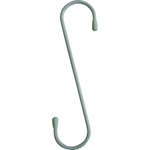 塩ビ被覆線Sフック白200mm(1個入)