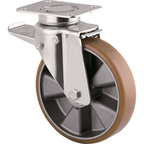 キャスターφ160自在式(トータルロック付)