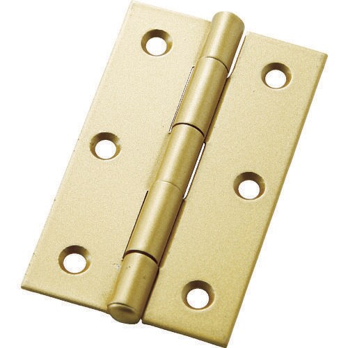 カラー丁番袋入り(2枚)・厚口64mm・ゴールド