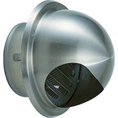 ステンフード付き丸型ガラリ・100パイ