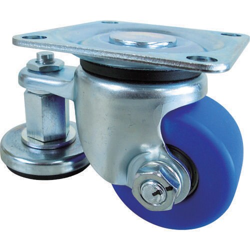 アジャスター付キャスター自在車65径