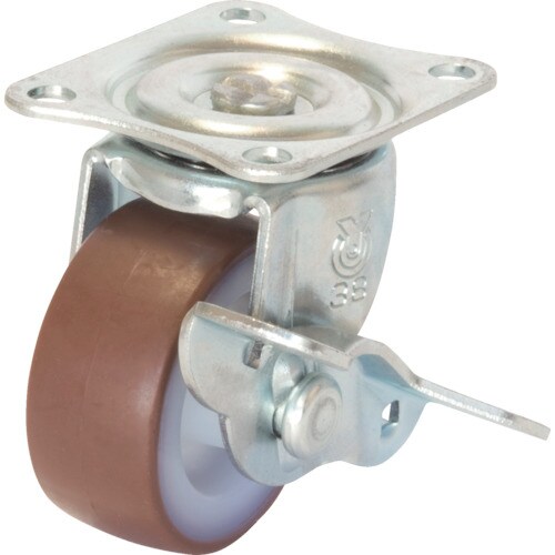 キャスターS付自在車65径ウレタン車輪