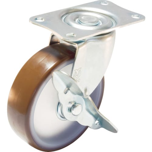 キャスターS付自在車ウレタン車輪径65