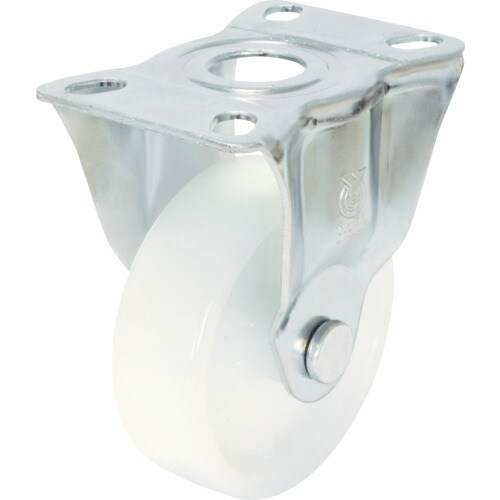 キャスターステンレス製固定車100径ナイロン車輪
