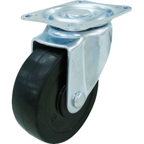 キャスター自在車ハードゴム車輪径65