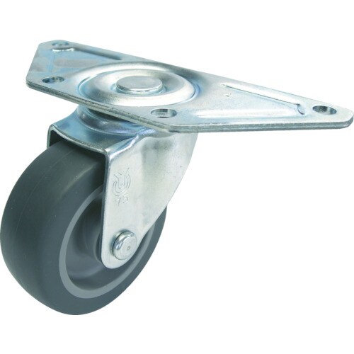 コーナー用キャスター自在車75径エラストマー車輪