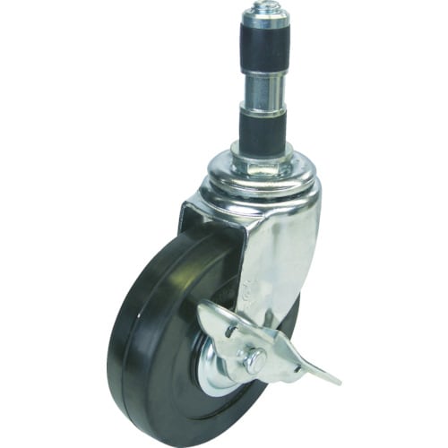 ゴムパイプ19径差込みキャスターS付自在車