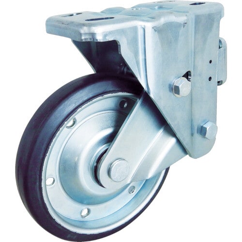 スカイキャスター固定車200径耐摩耗ゴム車輪