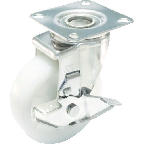 プレート式ステンレスキャスター SUSNJ100S
