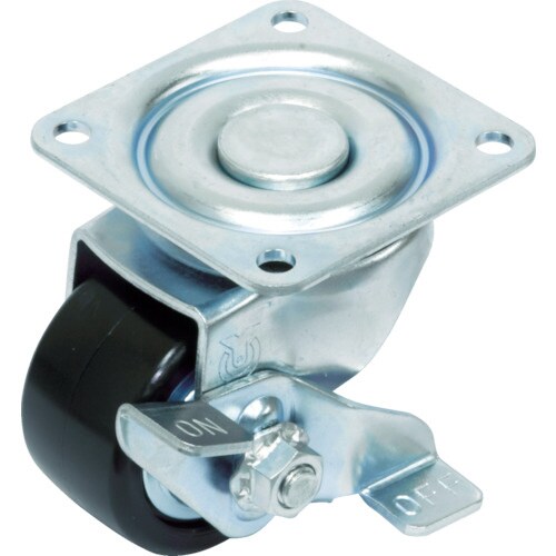 重量用キャスターS付自在車50径強化ナイロン車輪