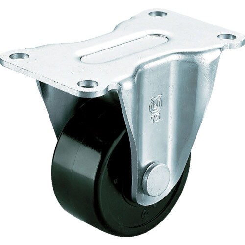 重量用キャスター固定車65径フェノール車輪