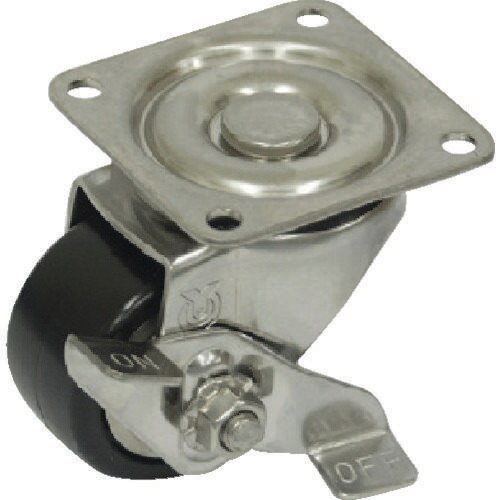 重量用ステンレスキャスター自在車S付