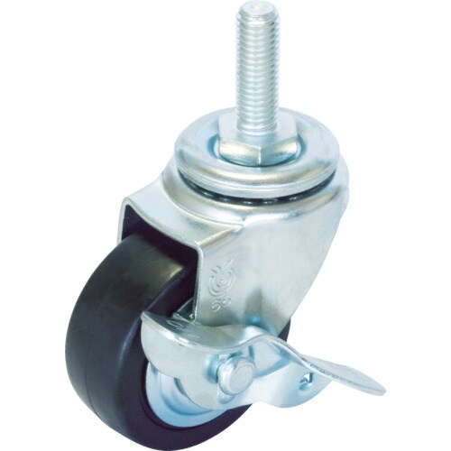 ねじ込み式ゴムキャスター ST65RHSM1235