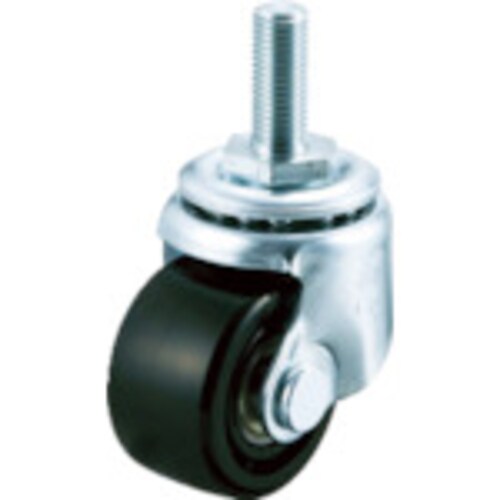 ねじ込み式キャスター自在車50径強化ナイロン車輪