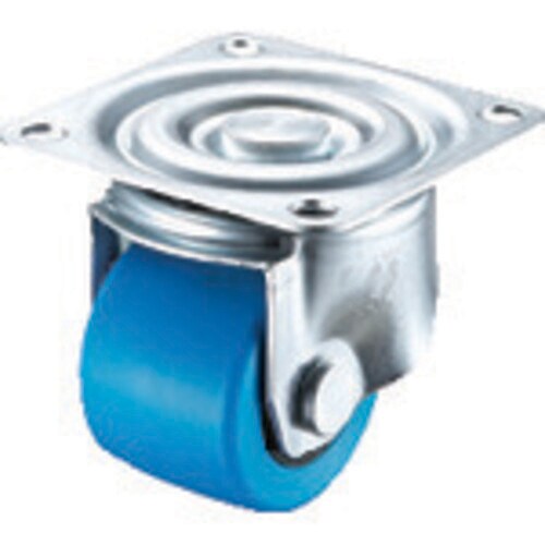 プレート式キャスター自在車75径MCナイロン車輪