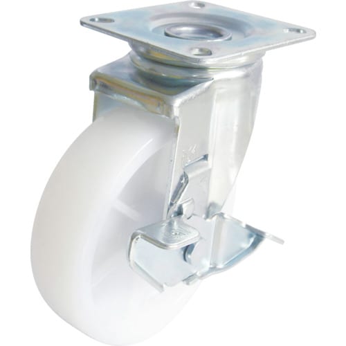 産業用キャスターS付自在車150径ナイロン車輪