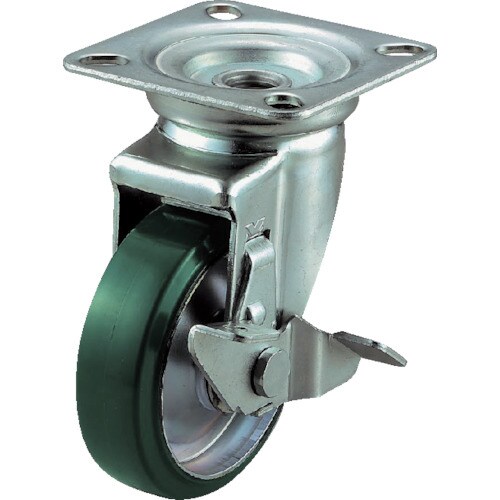 産業用キャスターシングルS付自在車 UWJ100S