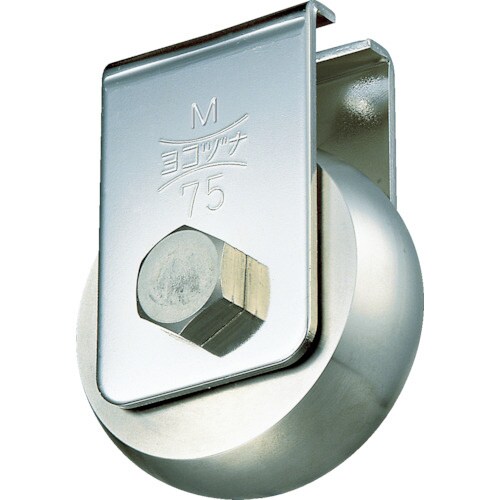 ベアリング入ステンレスキャスター戸車100山R