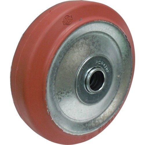 プレス金具用赤ゴム車輪180