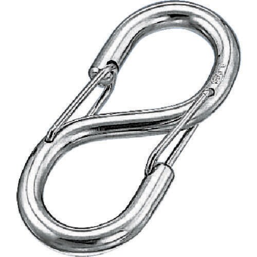 ステンレスSカンフック線径3mm長さ37mm