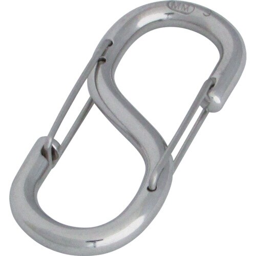 ステンレスSカンフック線径4mm長さ44mm