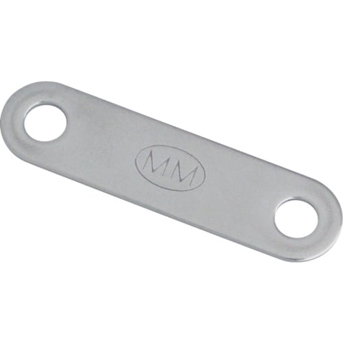 ステンレスUボルト用楕円プレートピッチ34mm