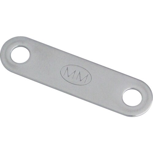 ステンレスUボルト用楕円プレートピッチ40mm