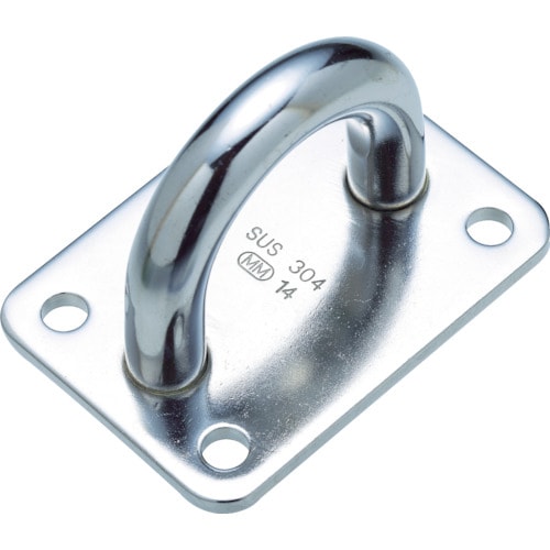 ステンレスアイプレート65mm×95mm