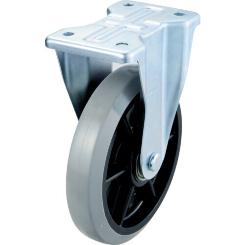 エアーキャスター(固定車)200mmウレタン車