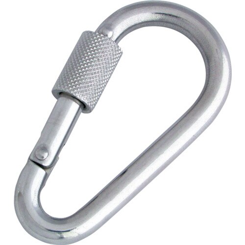 ステンレスナス型カラビナ線径6mm長さ64mm